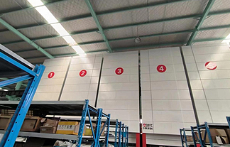 乾德智能提升庫成功增加恒溫恒濕功能并驗收成功