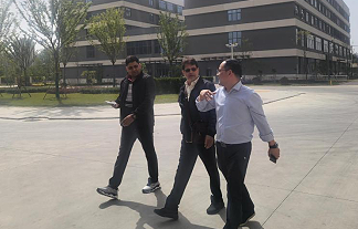 有朋自遠方來｜印度客戶來訪乾德智能參觀考察